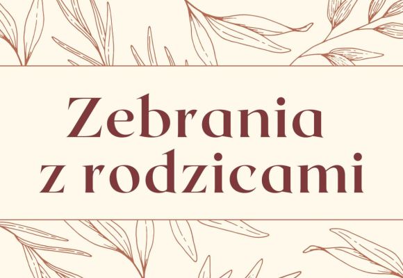 Zebrania z rodzicami