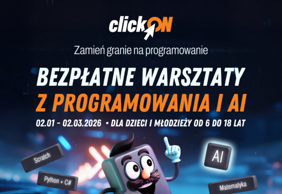 Bezpłatne warsztaty z programowania i AI