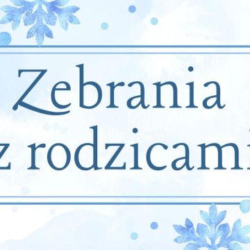 Zebrania z rodzicami