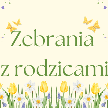 Zebrania z rodzicami